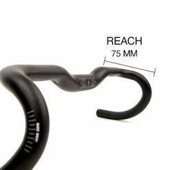 Ergotec-Humpert Cintre Gravel Ergotec Randonneur ER-20 31,8 Mm Noir