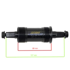 Neco Boitier De Pédalier Filetage Italien 127mm -Pièces Détachées Vélo boitier de pedalier filetage italien 127mm full 2