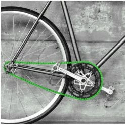 YBN Chain Chaîne Vélo BMX FIXIE Single Speed Verte 7 YBN Chain Chaîne Vélo BMX FIXIE Single Speed Verte -Pièces Détachées Vélo chaine velo bmx fixie single speed verte full 3