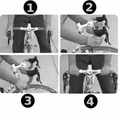 Cintre De Route Traditionnel En Aluminium Zoom -Pièces Détachées Vélo cintre de route traditionnel en aluminium zoom full 3