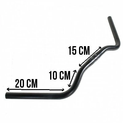 Ergotec-Humpert Cintre De Vélo Trekking En Aluminium Noir Ergotec 4 Ergotec-Humpert Cintre De Vélo Trekking En Aluminium Noir Ergotec – Image 2