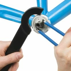 Clé Demi Lune Pour Contre écrou Cranté De Pédalier BP-30200 Var -Pièces Détachées Vélo cle contre ecrou var boitier pedalier velo 2