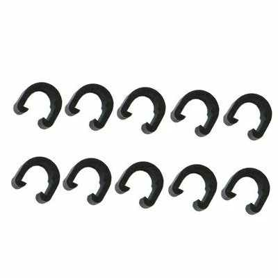 XLC Clips De Fixation Pour Gaine Et Durite Vélo - Par 10 3 XLC Clips De Fixation Pour Gaine Et Durite Vélo - Par 10