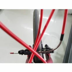 Brakco Coudes Passe-câble Pour Frein V-Brake Acier Inoxydable - Paire -Pièces Détachées Vélo coudes passe cable pour frein v brake acier inoxydable paire full 3