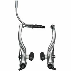 Etrier Frein Vélo V-Brake Argent BR-T4000 Shimano -Pièces Détachées Vélo etrier de frein velo v brake avant shimano br t4000 argent full