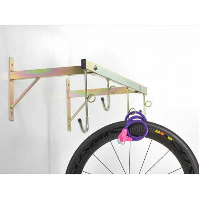 Andrys Fixation Au Mur 4 Vélos Avec Support Antivol 3 Andrys Fixation Au Mur 4 Vélos Avec Support Antivol