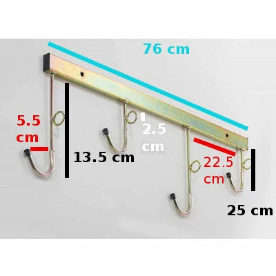 Andrys Fixation Au Mur 4 Vélos Avec Support Antivol 8 Andrys Fixation Au Mur 4 Vélos Avec Support Antivol – Image 6