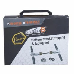 Fraise Et Tarauds Pour Boitier De Pédalier Vélo Super B -Pièces Détachées Vélo fraise et tarauds pour boitier de pedalier velo super b full 3