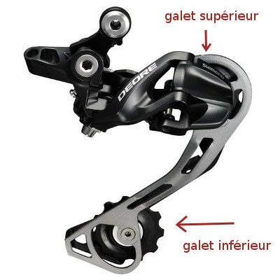 Galets De Dérailleur Sram X7/X5/X4 4 Galets De Dérailleur Sram X7/X5/X4 – Image 2