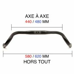 Ergotec-Humpert Cintre Vélo Gravel Ergotec 31,8 Mm Noir -Pièces Détachées Vélo gravel