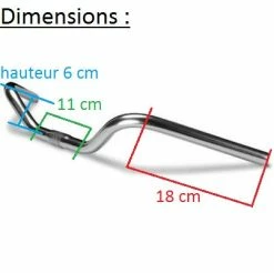 Oxford Guidon De Vélo Vintage North Road Chromé -Pièces Détachées Vélo guidon de velo vintage north road chrome full 3