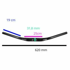 Ergotec-Humpert Guidon Vélo Femme Large Noir Lady Town Ergotec -Pièces Détachées Vélo guidon velo femme large noir lady town ergotec full 3