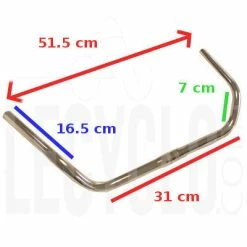 Ergotec-Humpert Guidon Vélo Hollandais Dos Droit Englischer Bugel Ergotec -Pièces Détachées Vélo guidon velo hollandais dos droit englischer bugel ergotec full 6