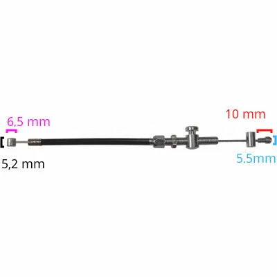 Kit Câble De Frein Et Gaine Vélo Sturmey Archer 4 Kit Câble De Frein Et Gaine Vélo Sturmey Archer – Image 2