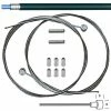 Promax Kit De Câbles Et Gaine De Frein Pour Vélo De Course -Pièces Détachées Vélo kit de cables et gaine de frein pour velo de course full