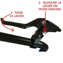 Brandless Levier De Frein Vélo Avec Système De Blocage Parking -Pièces Détachées Vélo levier de frein velo avec systeme de blocage parking full 6