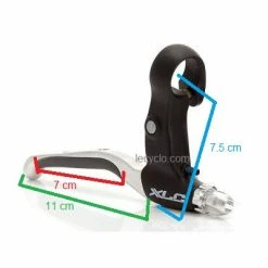 XLC Leviers De Frein De Vélo Revêtement Caoutchouc - La Paire 7 XLC Leviers De Frein De Vélo Revêtement Caoutchouc - La Paire -Pièces Détachées Vélo leviers de frein de velo revetement caoutchouc la paire full 3
