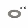 M-Wave Lot De 10 Rondelles Plates Inox -Pièces Détachées Vélo lot de 10 rondelles plates inox full