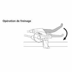 Manette Frein Et Dérailleur Vélo 8 Vitesses Shimano -Pièces Détachées Vélo manette frein et derailleur velo 8 vitesses shimano full 4