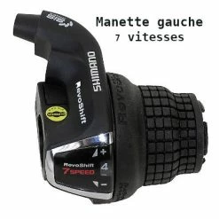Paire De Manettes Tournantes Revoshift 3x7 Tourney Shimano -Pièces Détachées Vélo paire de manettes tournantes revoshift 3x7 tourney shimano full 3