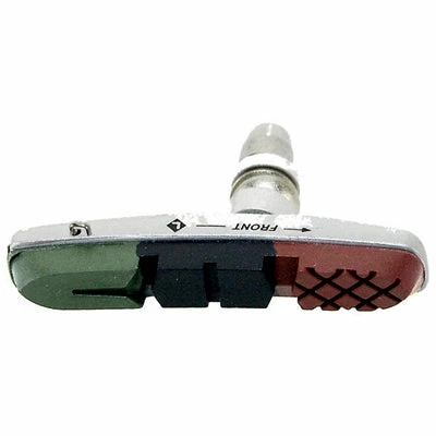 Promax Paire De Patins V-Brake Triple Gomme Avec Support Aluminium 4 Promax Paire De Patins V-Brake Triple Gomme Avec Support Aluminium – Image 2