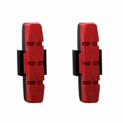Patins De Freins Hydrauliques Magura HS11/HS33 Revêtement Rouge -Pièces Détachées Vélo patins de freins hydrauliques magura hs11 hs33 revetement rouge full 2
