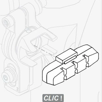 Promax Patins Pour Freins Hydrauliques Magura HS11/HS33 Revêtement Noir 6 Promax Patins Pour Freins Hydrauliques Magura HS11/HS33 Revêtement Noir – Image 4
