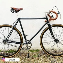 Messingschlager Pédalier De Vélo Mono-vitesse 46 Dents Vintage Pour Axe Carré 9 Messingschlager Pédalier De Vélo Mono-vitesse 46 Dents Vintage Pour Axe Carré -Pièces Détachées Vélo pedalier monovitesse