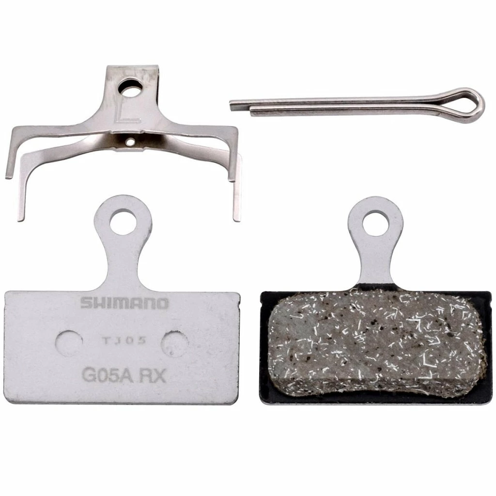 Plaquettes Frein à Disque Vélo Organique Shimano G05A-RX 3 Plaquettes Frein à Disque Vélo Organique Shimano G05A-RX