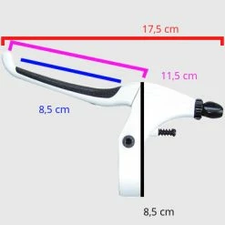 Point Poignée De Frein De Vélo Confort Blanche -Pièces Détachées Vélo poignee de frein de velo confort blanche full 6