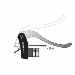 TEKTRO Poignée De Frein De Vélo Triathlon Cantilever Caliper -Pièces Détachées Vélo poignee de frein de velo triathlon cantilever caliper full 6