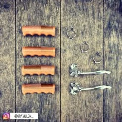 Brandless Poignées De Frein Vélo Classique Acier - La Paire -Pièces Détachées Vélo poignees vintage velo gravillon 8a8dbd61 5baf 496f 80c5 a038fc81faa7