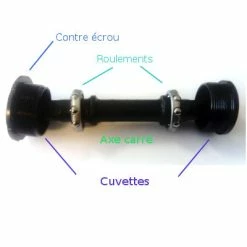 Messingschlager Roulement Pour Axe De Pédalier Carré BSA -Pièces Détachées Vélo roulement pour axe de pedalier carre bsa full 2