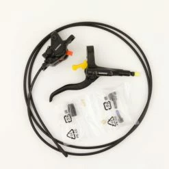 Set Complet Frein à Disque Hydraulique VTT Shimano Noir -Pièces Détachées Vélo set complet frein a disque hydraulique vtt shimano noir full 5