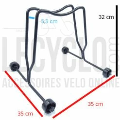 Andrys Support Vélo Frein à Disque à Roulettes 7 Andrys Support Vélo Frein à Disque à Roulettes -Pièces Détachées Vélo support velo frein a disque a roulettes full 3