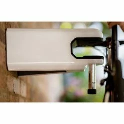 Support Vélo Mural Blanc Avec Antivol Intégré Airlok Hiplok -Pièces Détachées Vélo support velo mural blanc avec antivol integre airlok hiplok full 2