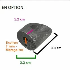 Ergotec-Humpert Vis De Plongeur De Potence Vélo Taille 150-200 Ergotec -Pièces Détachées Vélo vis de plongeur de potence velo taille 150 200 ergotec full 4
