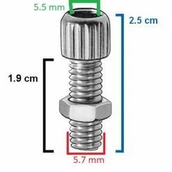 Point Vis De Réglage De Cable De Frein De Vélo -Pièces Détachées Vélo vis de reglage de cable de frein de velo full 4